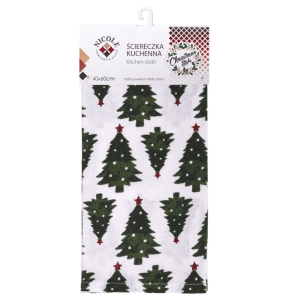 Ściereczka kuchenna Christmas Style choinki RAVI